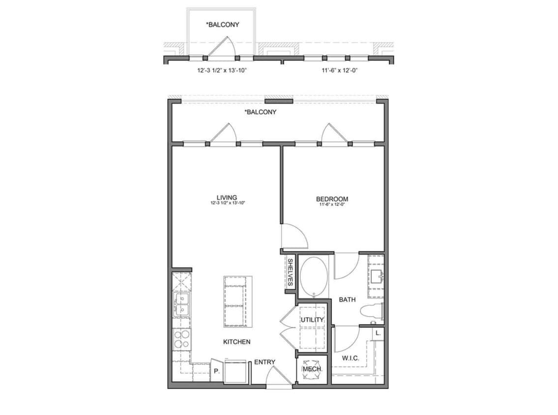 Floor Plan - Stag’s Leap 7A7.1
