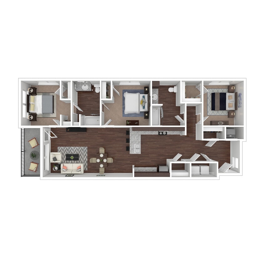 Floor Plan - Rainey Street