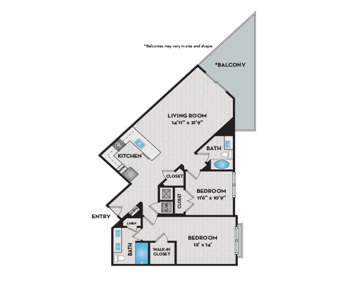 Floor Plan - 22F2 / Malbec