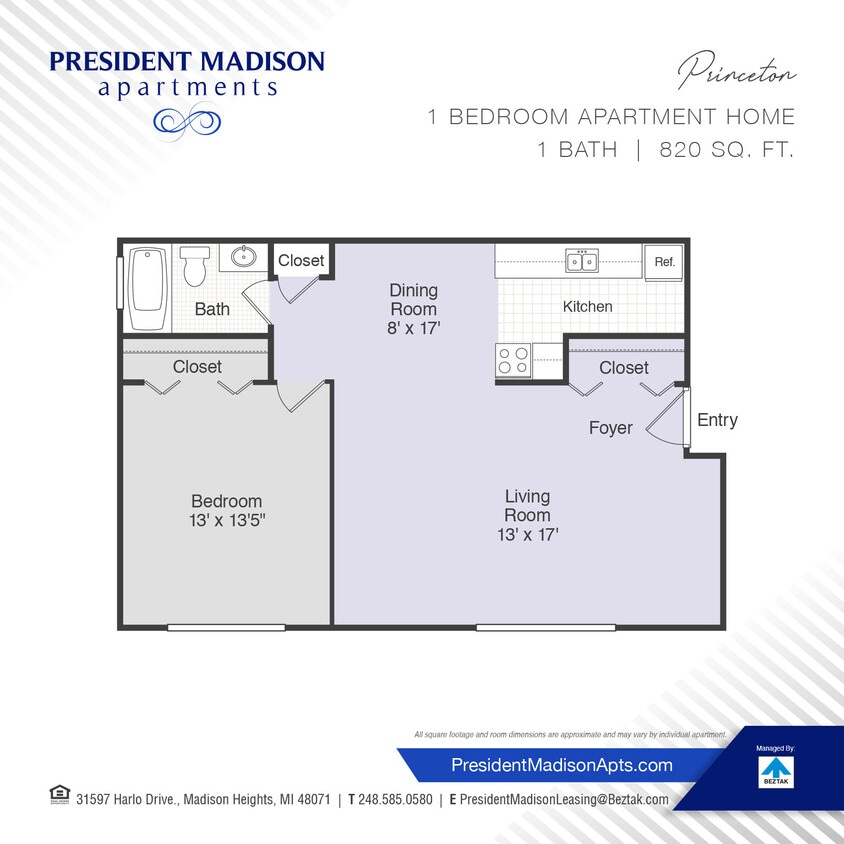 Floor Plan - Princeton