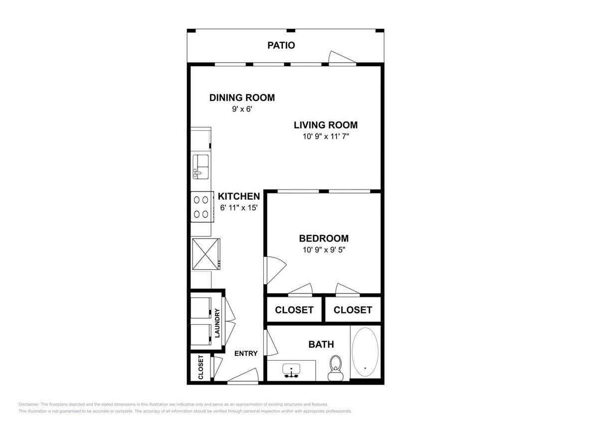 Floor Plan - Studio