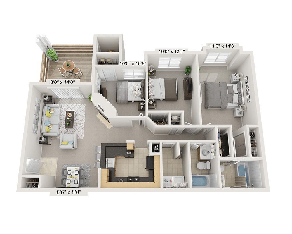 Floor Plan - Chesapeake