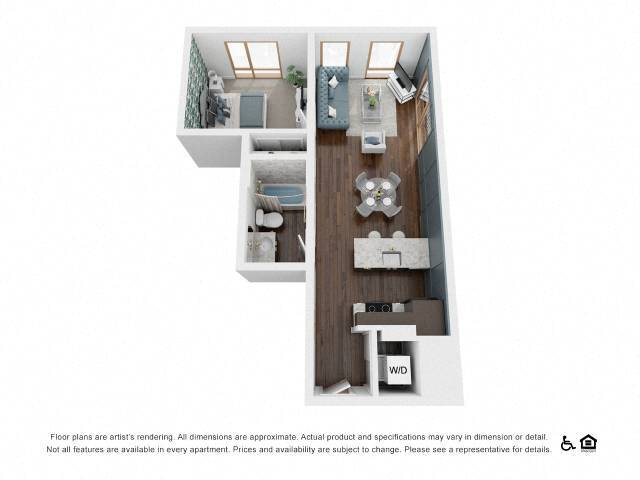 Floor Plan - 1X1 C