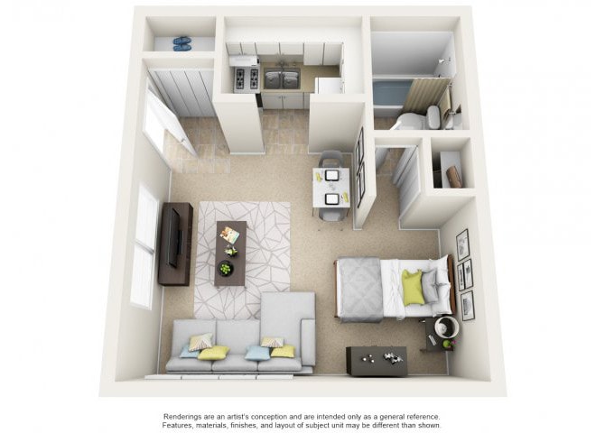 Floor Plan - Studio