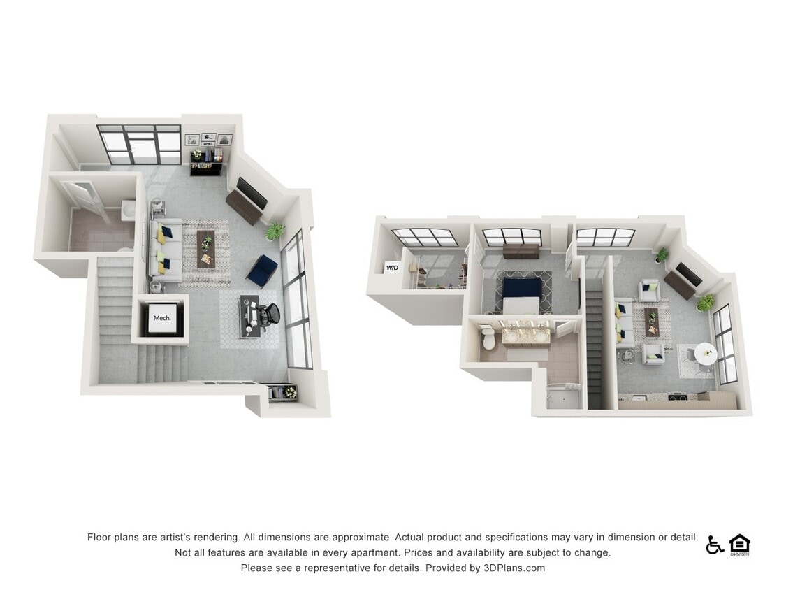 Floor Plan - 1G- Live Work