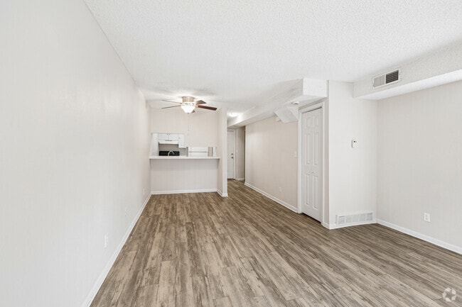 3BR, 2BA - 1,130SF - Living Room - Ingallnook Townhomes