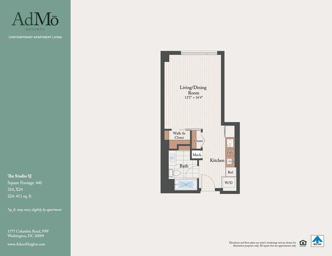 Floor Plan - The Studio SJ
