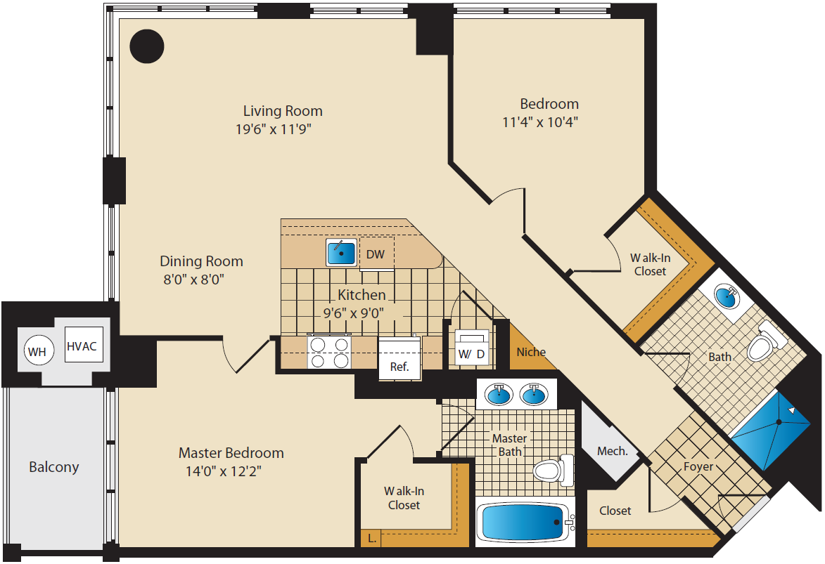 Floor Plan - Pompei
