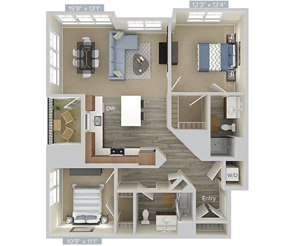 Floor Plan - B8-1145