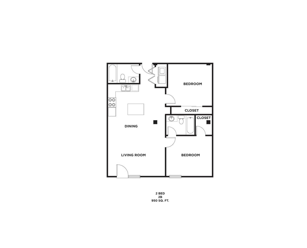 Floor Plan - 2B