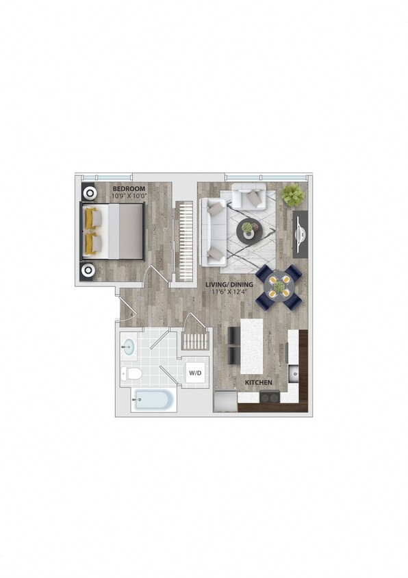 Floor Plan - 1B5