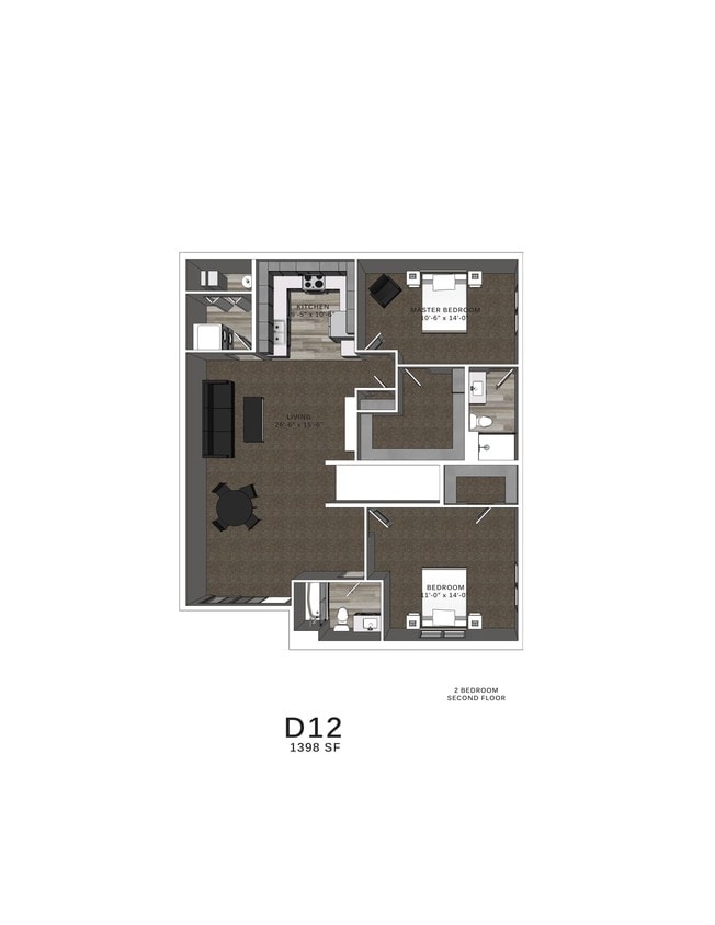 Floor Plan - The Willow