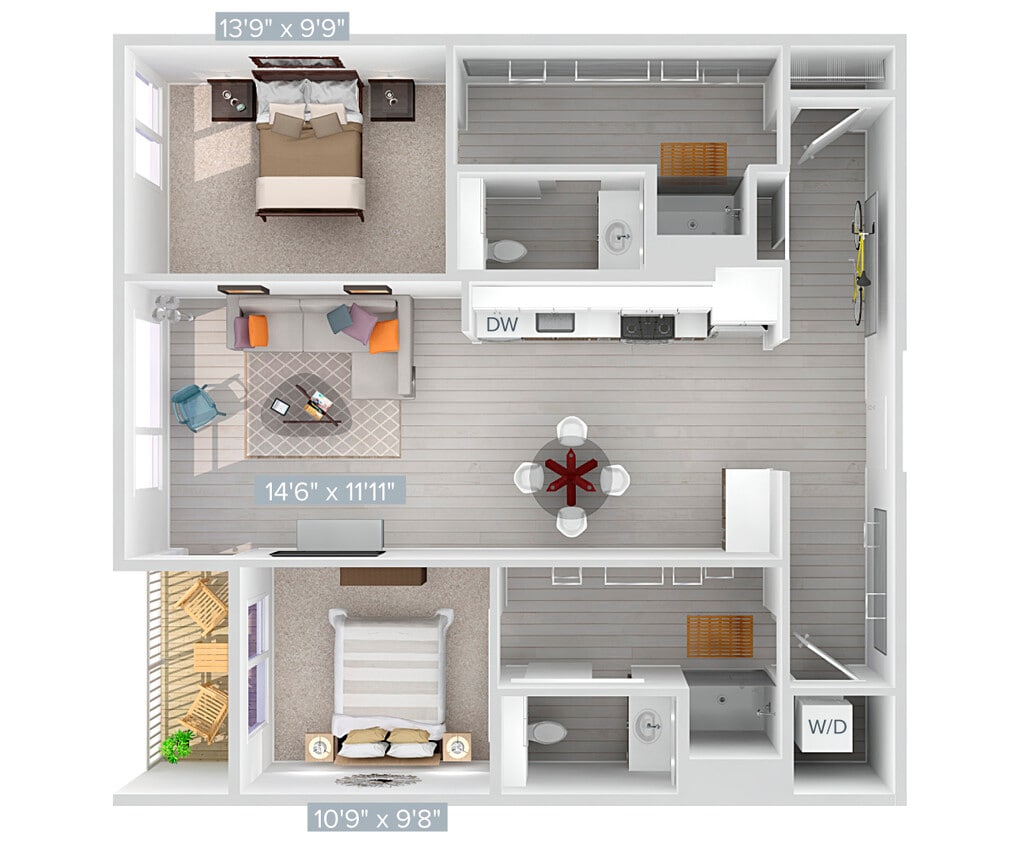 Floor Plan - B7V-1115-Deck