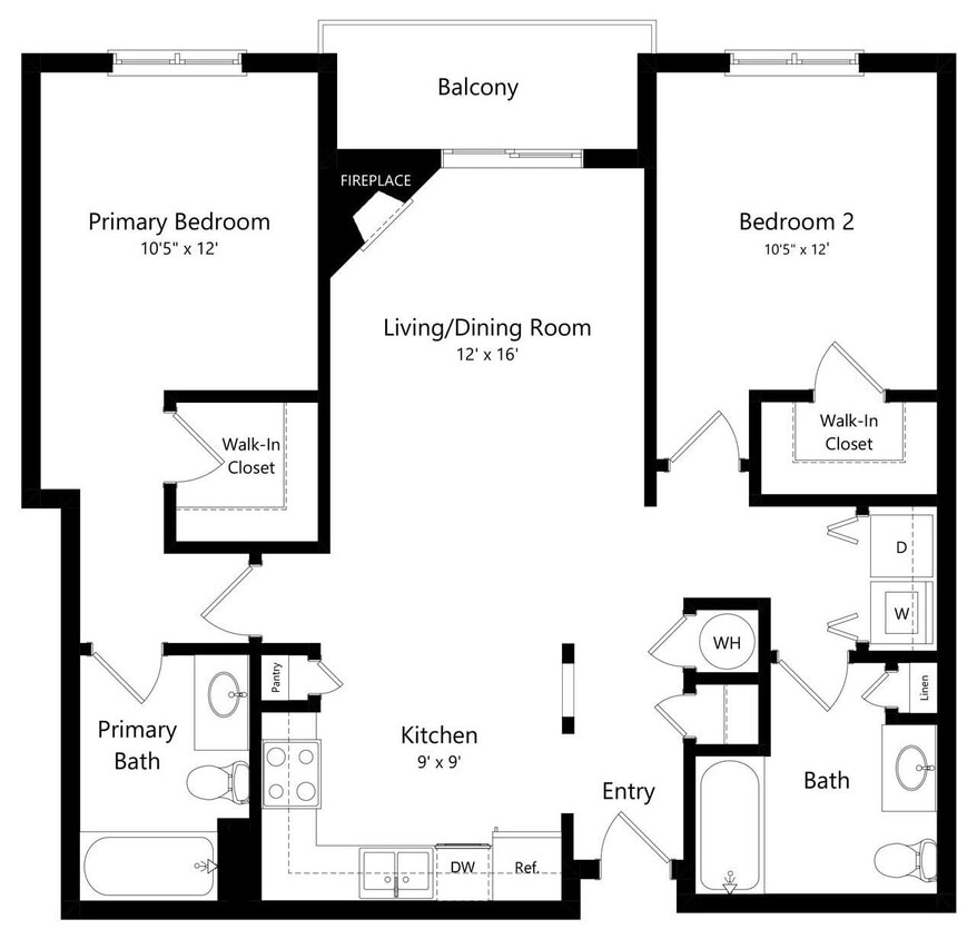 Floor Plan - Cypress