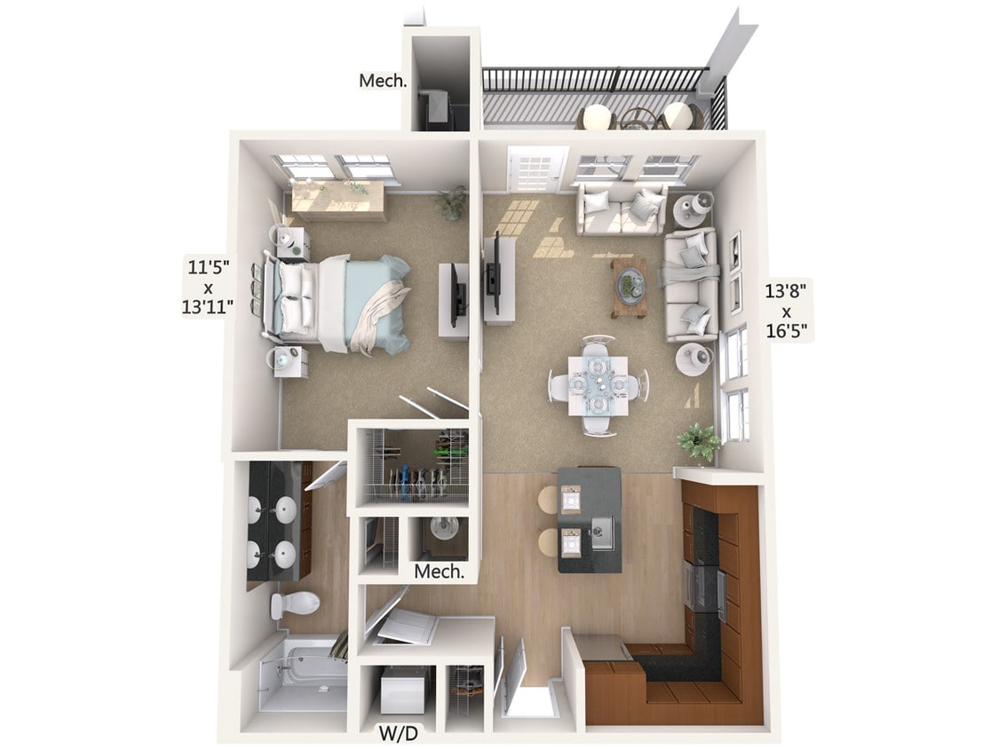 Floor Plan - A4-3-756-sq
