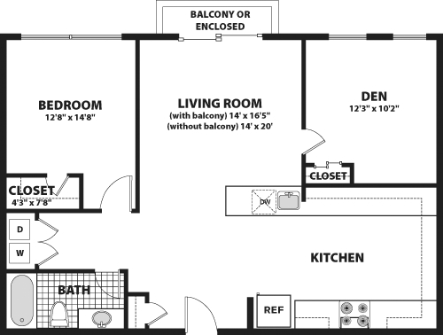 Floor Plan - Melrose