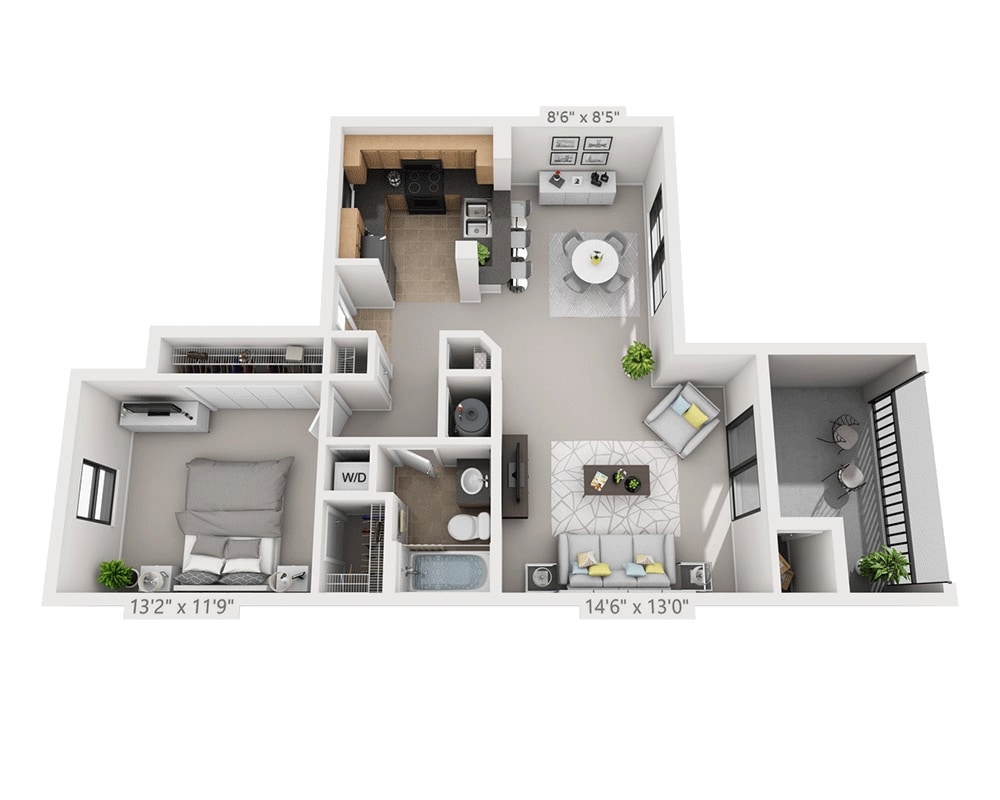 Floor Plan - Plan A1C