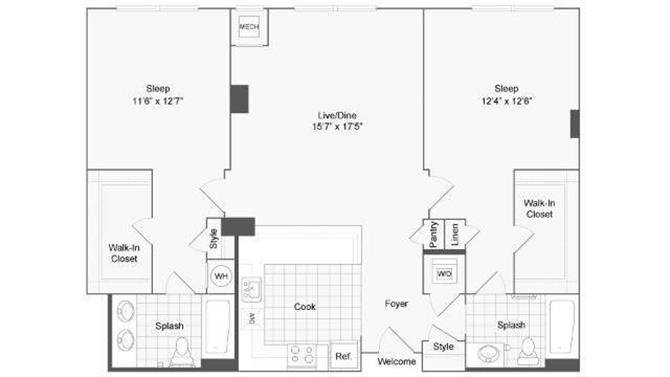 Floor Plan - Chattanooga