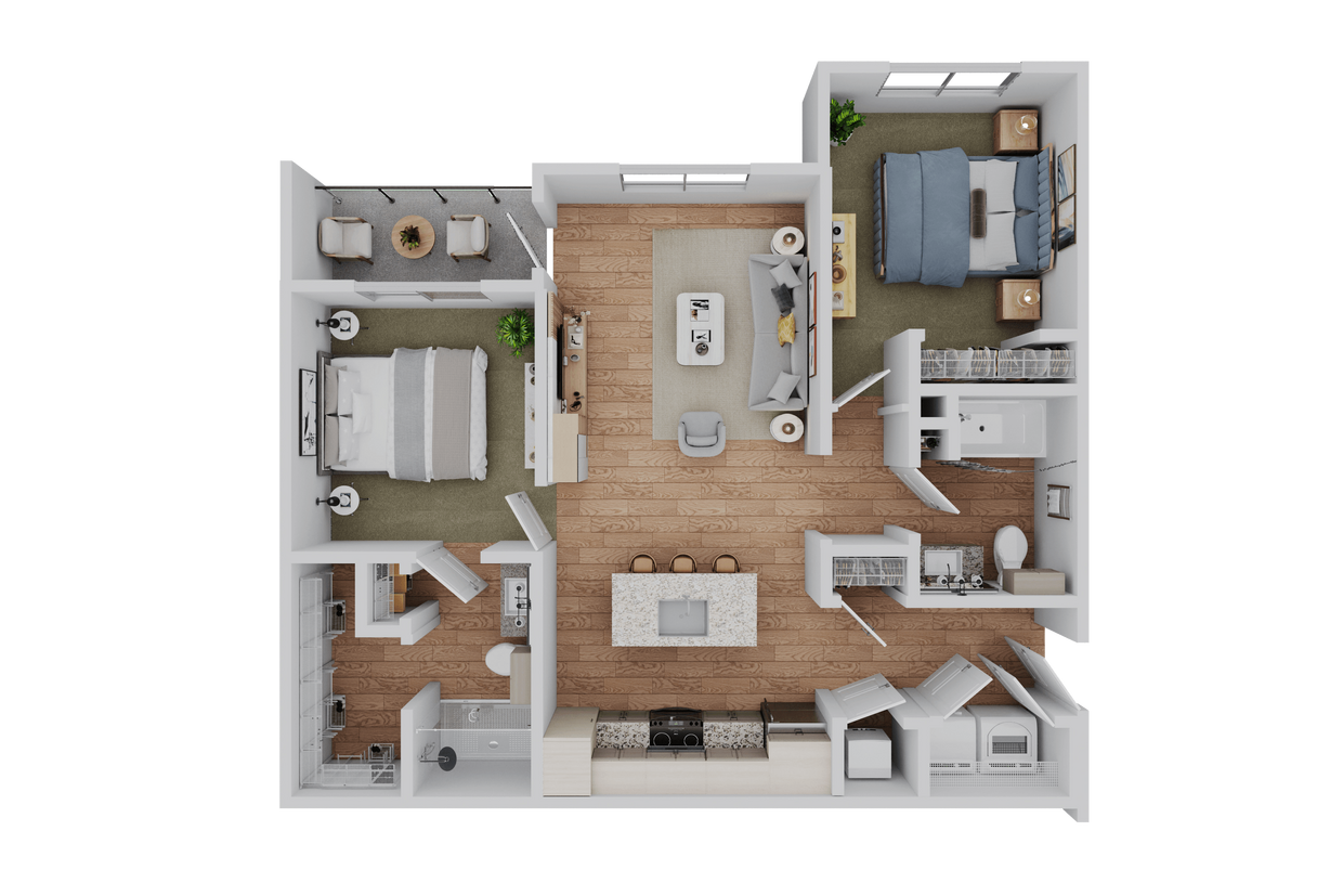 Floor Plan - The Luxe
