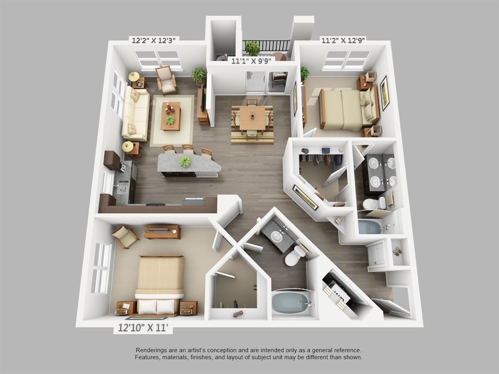 Floor Plan - Red Rocks