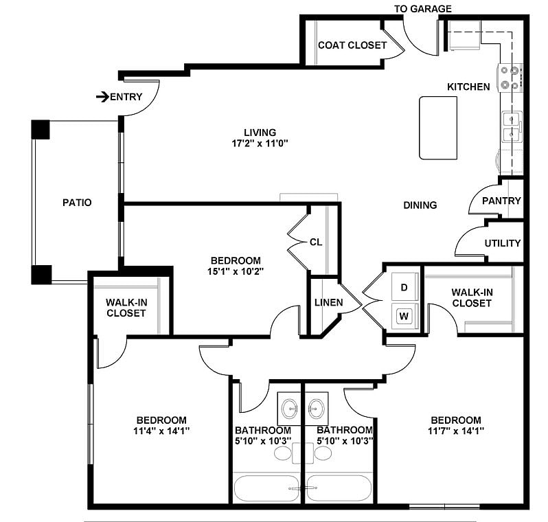 C2G Floorplan w Dimensions - C2G