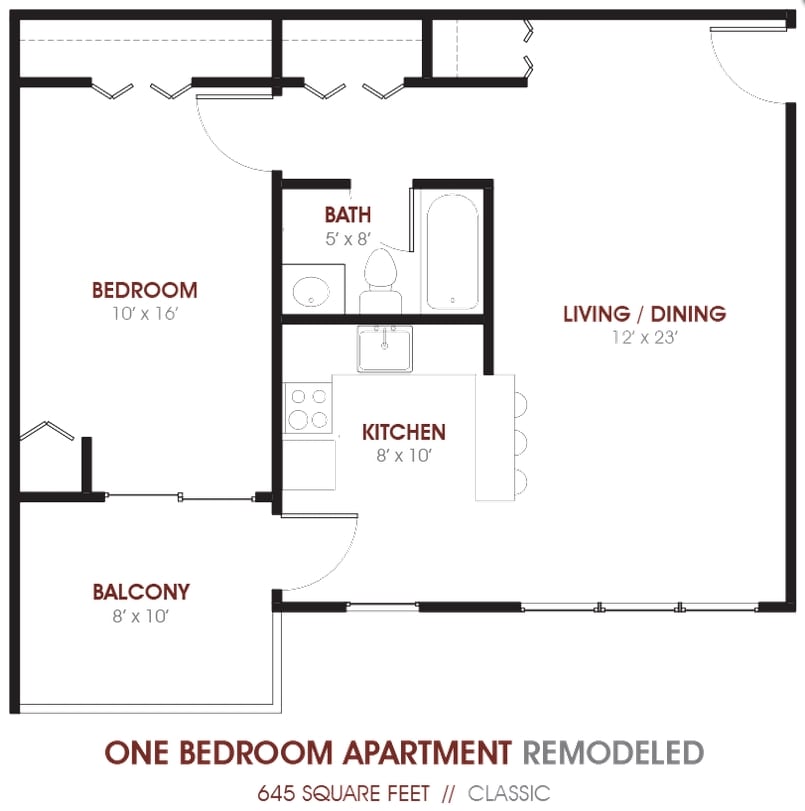 One Bedroom Classic - One Bedroom Classic