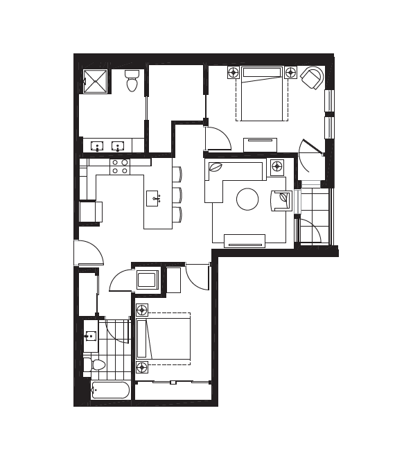 Floor Plan - Hennepin 5