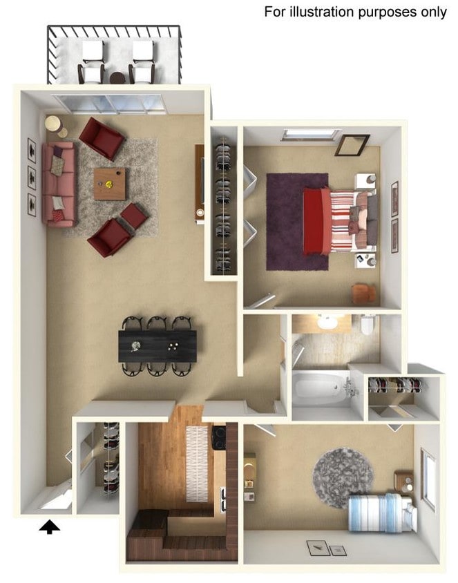 Floor Plan - The Ebbtide