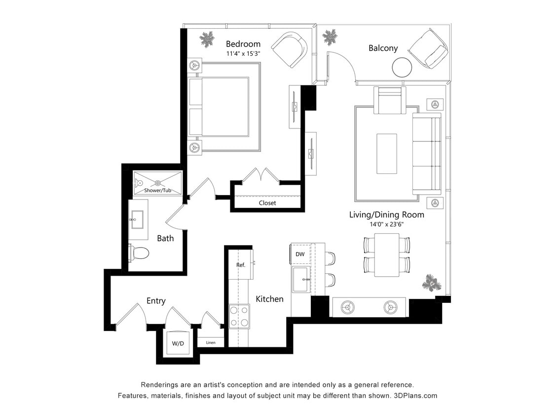 Floor Plan - Unit 17