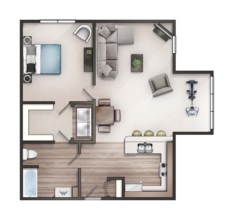Floor Plan - The High Rock