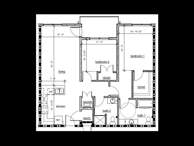 Floor Plan - The Caldwell