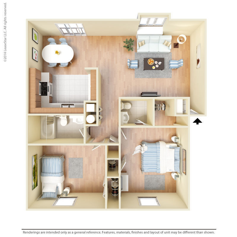 Floor Plan - Renovated Santa Catalina
