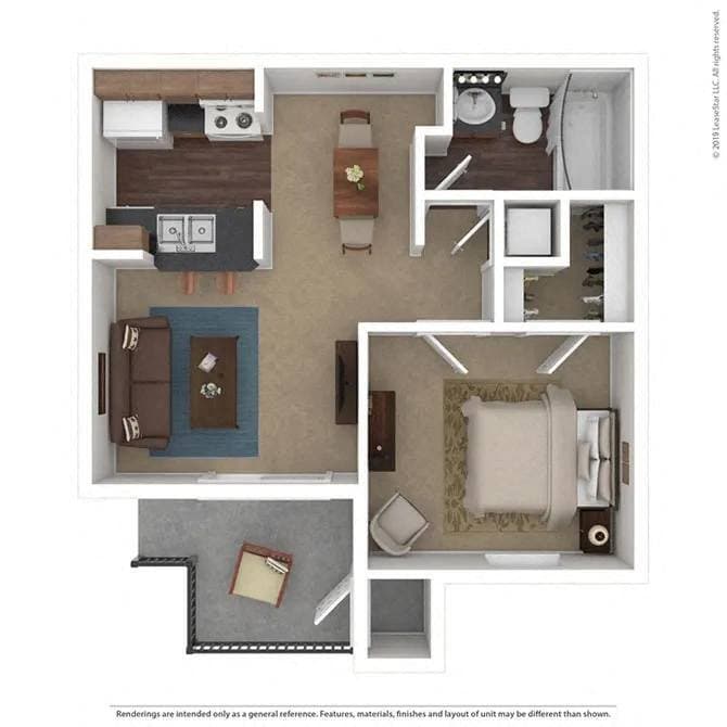 Floor Plan - A1-Casita