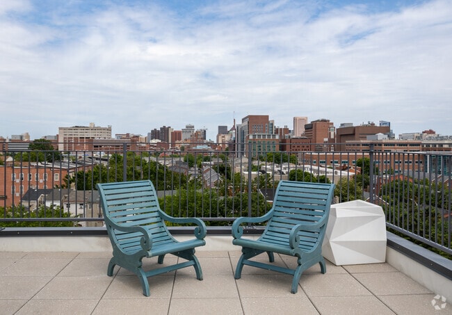Rooftop Deck - Center West