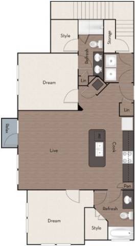 Floor Plan - B1C