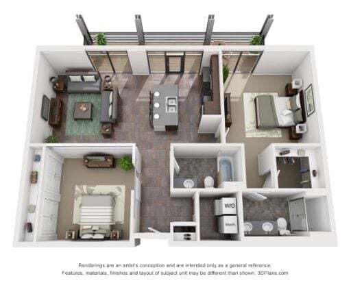 Floor Plan - 2H