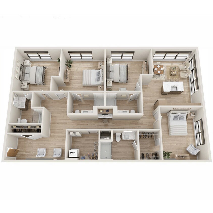 Floor Plan - Quantum : Co-Living