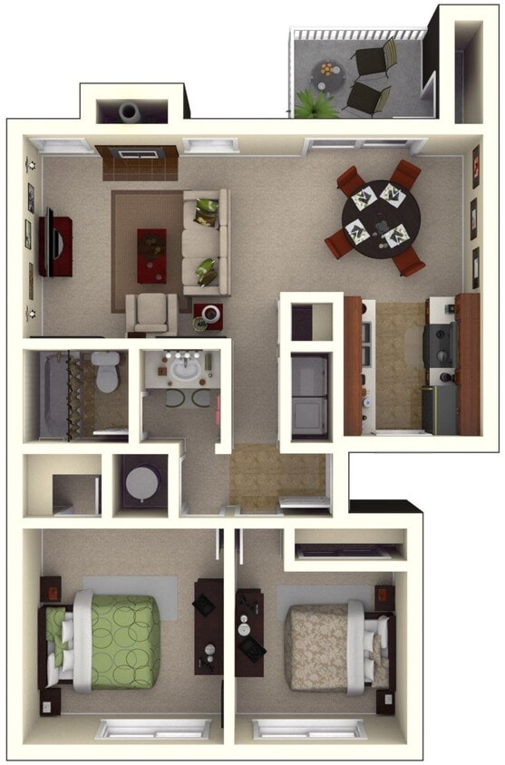 Floor Plan - Residence 2 Luxury