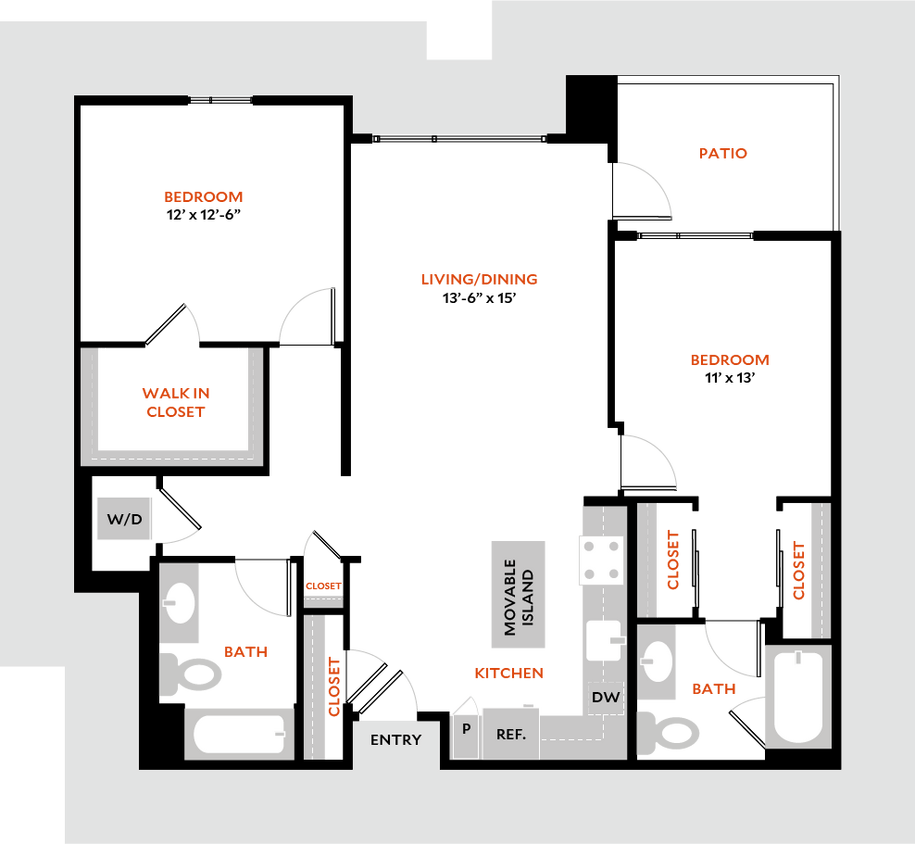 Floor Plan - Plan 2F