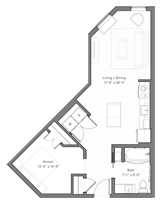 Irvine A floor plan Irvine Exchange - Irvine A