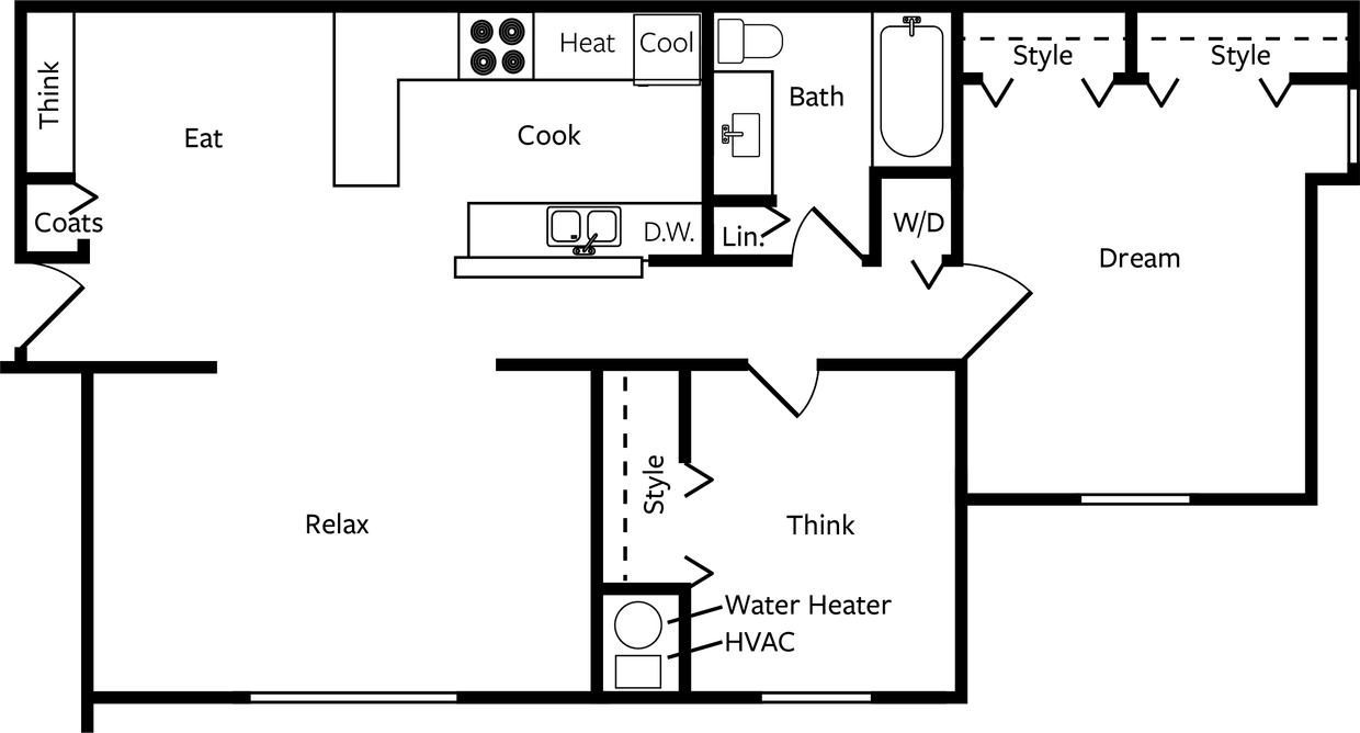 Floor Plan - The Fir (Renovated)