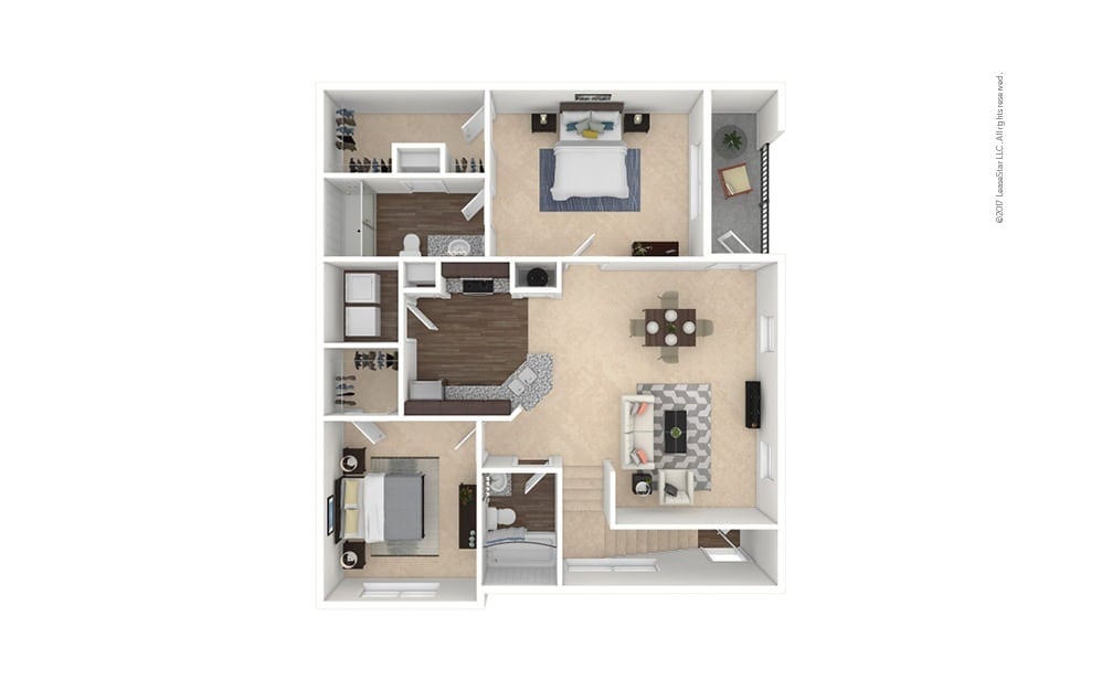 Floor Plan - B2-B2A - Southfork