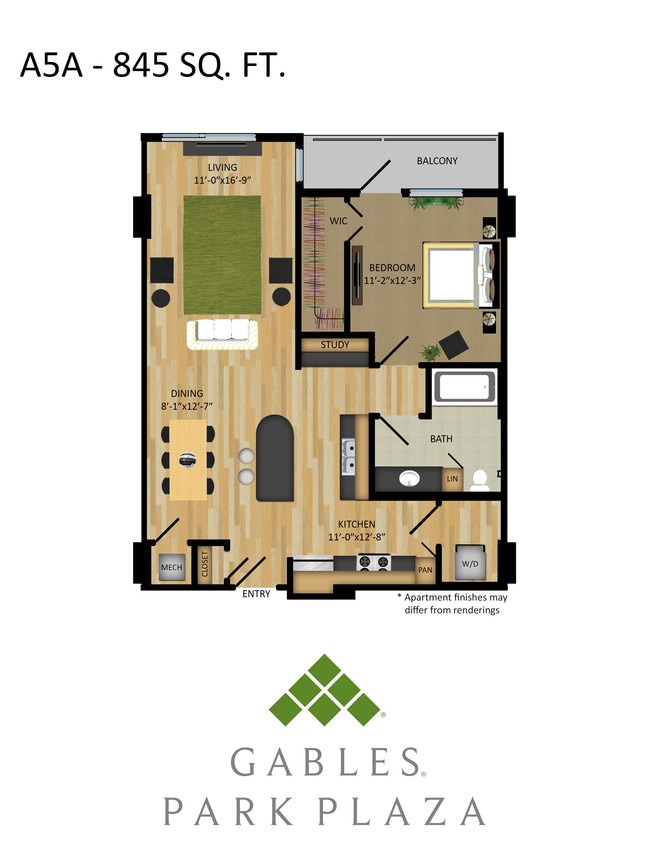 Floor Plan - A5A