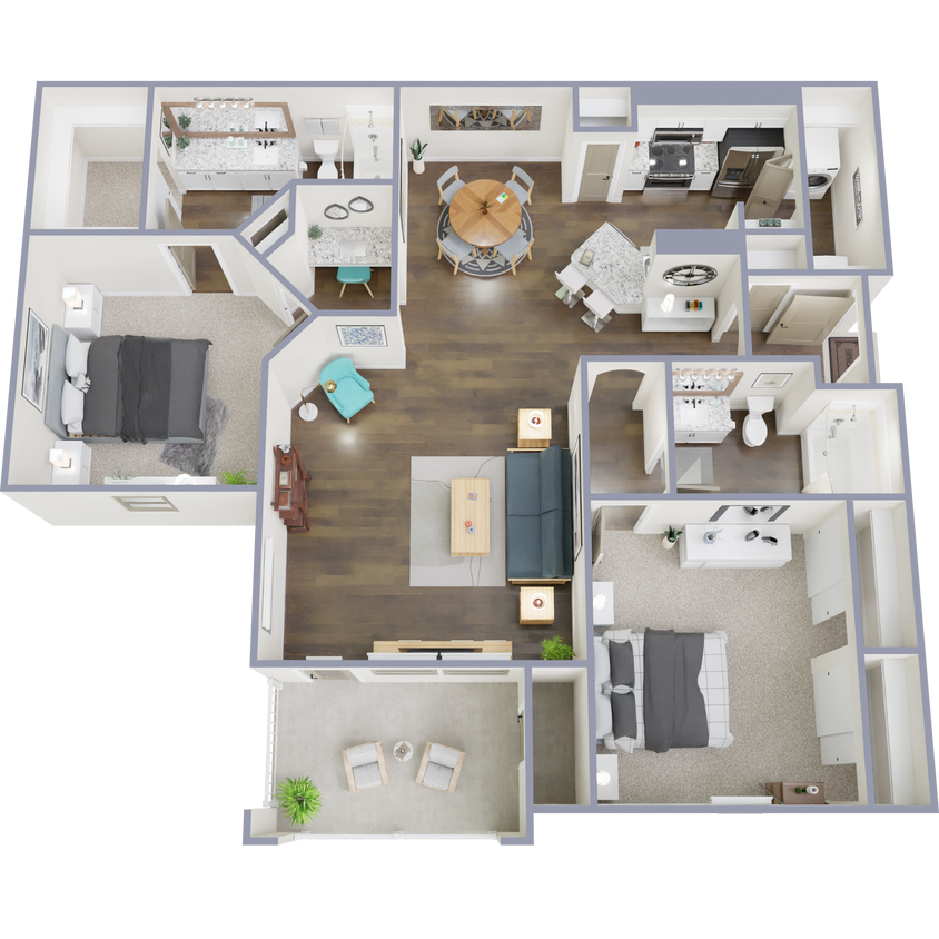 Belgium1081_Overhead_HiRes.png - 2 Bed x 2 Bath