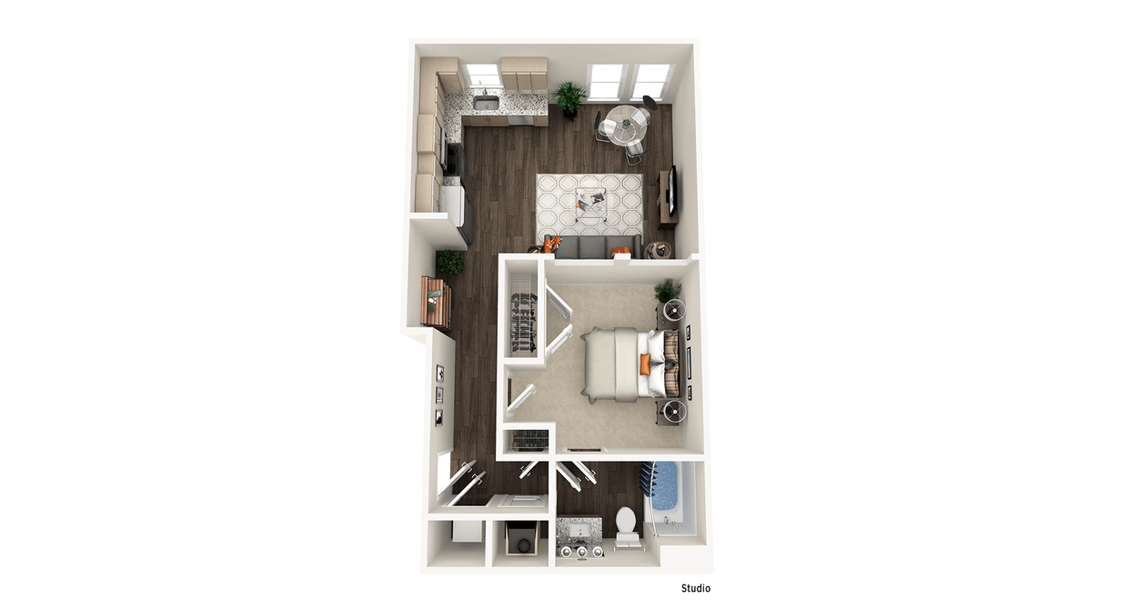 Floor Plan - Studio