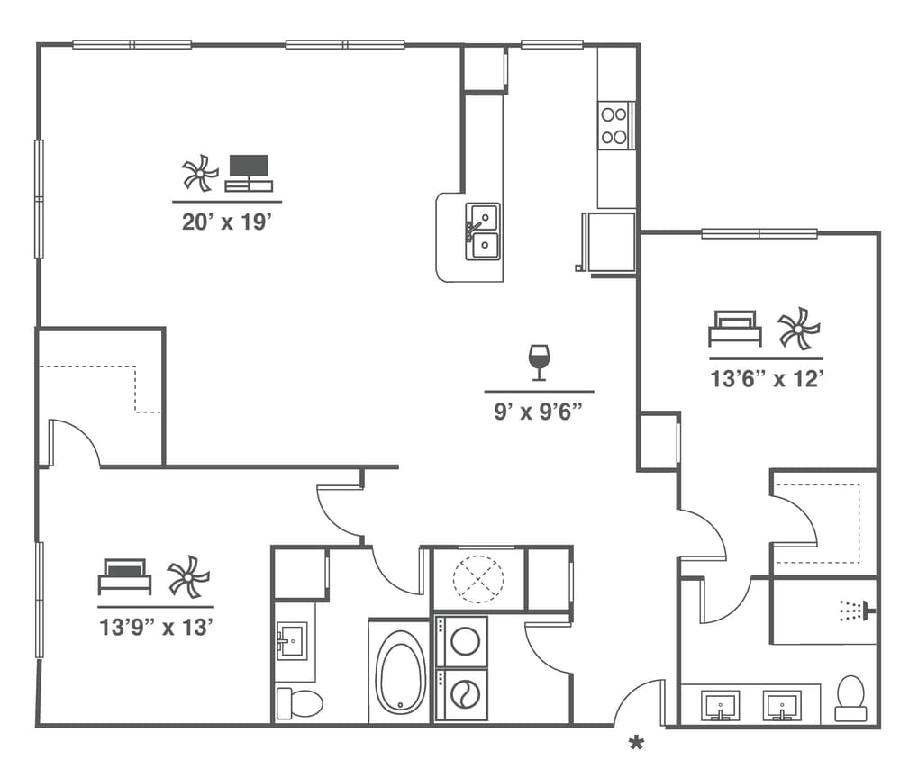 Floor Plan - B8