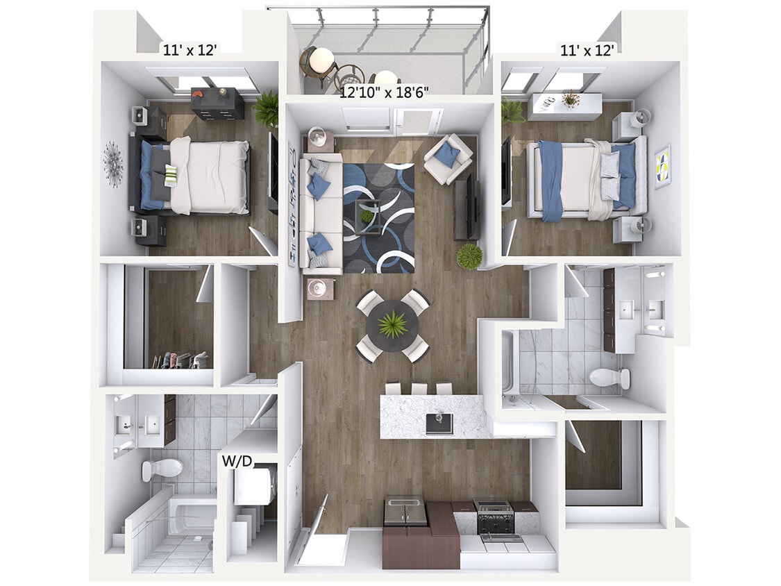 Floor Plan - B6-1102-Sig