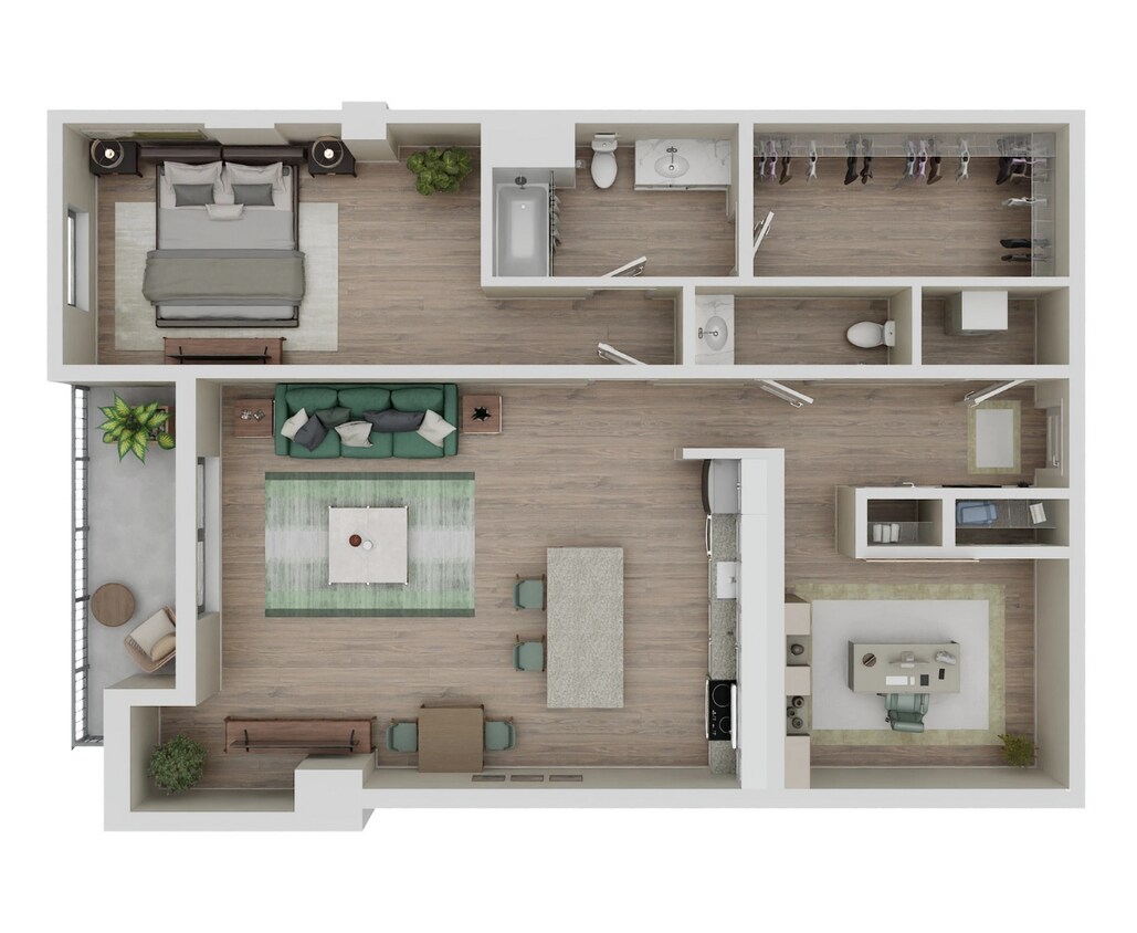 Floor Plan - A9-S-Renovated