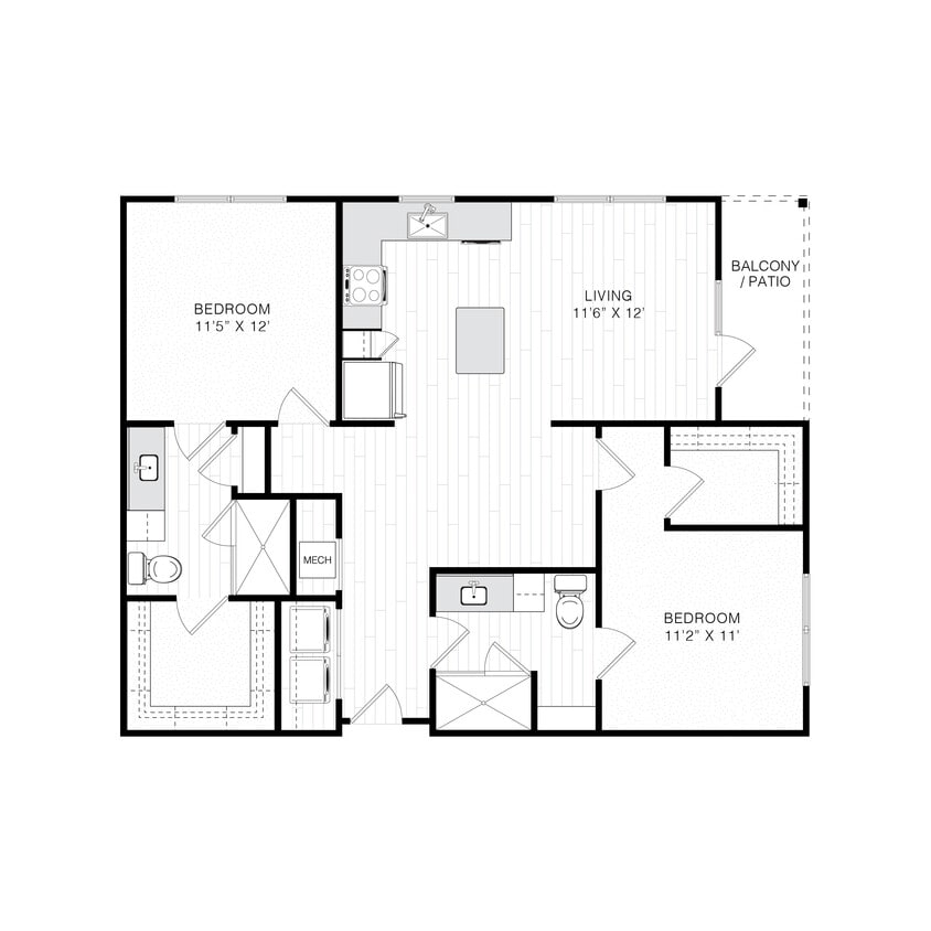 Floor Plan - The Feuer II