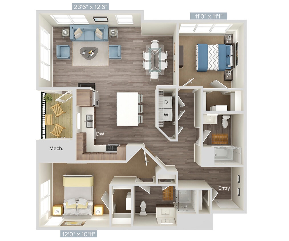 Floor Plan - B7-352-448